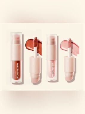 2 Tubes of imakeupnow Liquid Cheek Blush Stick Shade #02/Pink & #03/Berry. NIB